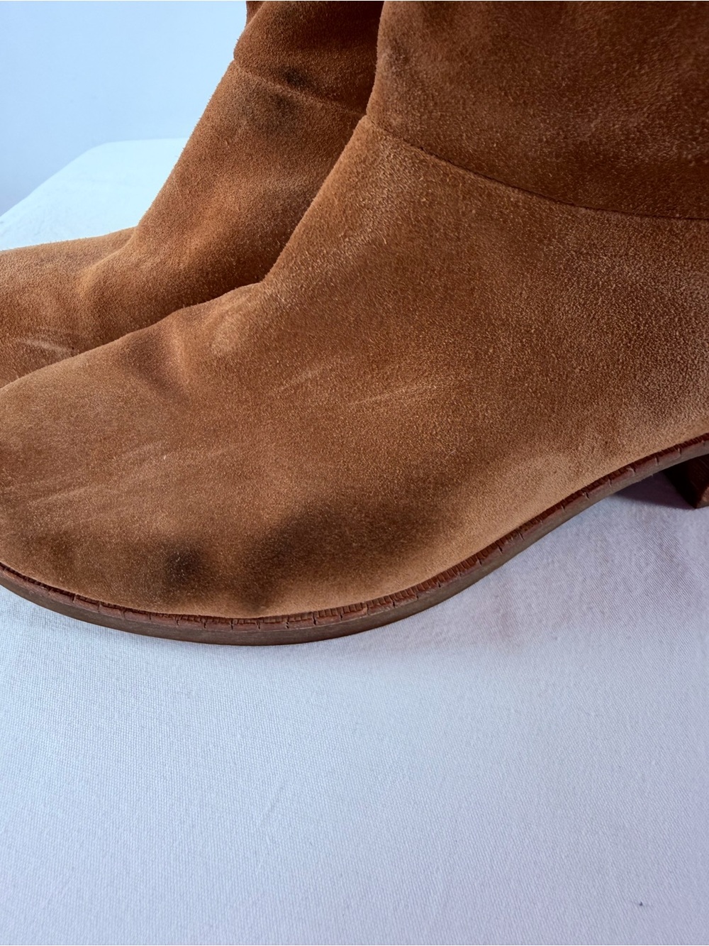 Ugg Darling Suede Pull‎ On Ankle Boot in Brown Size 9 - Picture 5 of 10